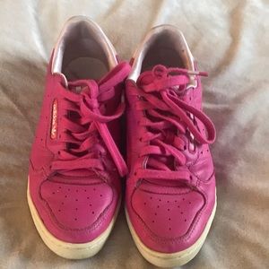 Original and authentic Adidas leather sneakers